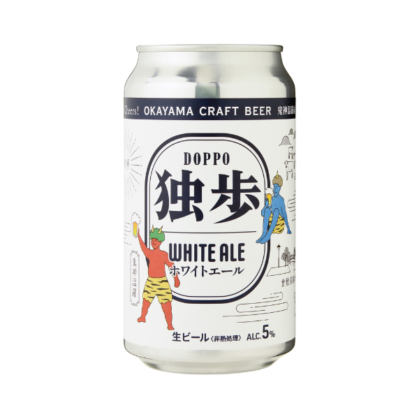 独歩ビール ホワイトエール 鬼神温羅編