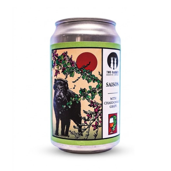 TWO RABBITS BREWING COMPANY SAISON WITH CHARDONNAY GRAPE