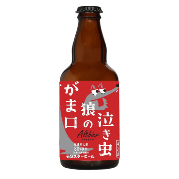 安城デンビール 泣き虫狼のがま口財布