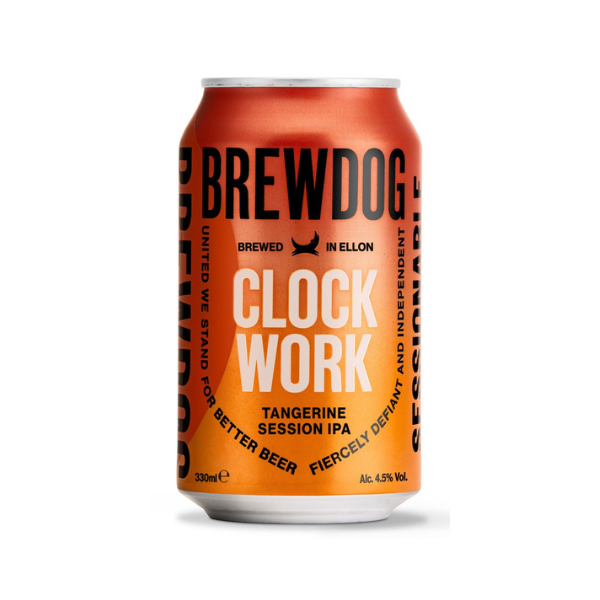 BREWDOG CLOCK WORK TANGERINE