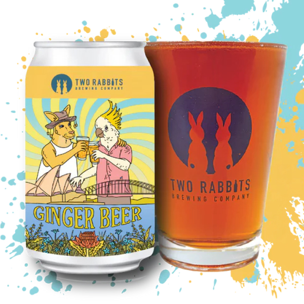 TWO RABBITS BREWING ジンジャービール