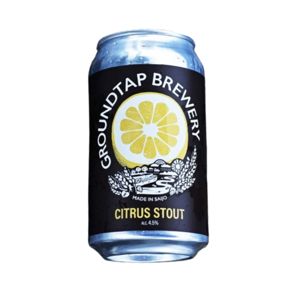 GROUNDTAP BREWERY CITRUS STOUT