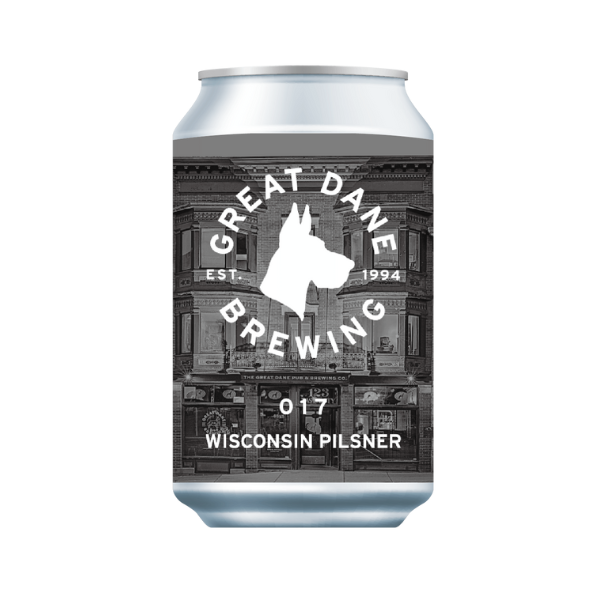 GREAT DANE BREWING WISCONSIN PILSNER