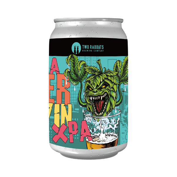 TWO RABBITS BREWING COMPANY HOPZILLA:SUPER SAUVIN