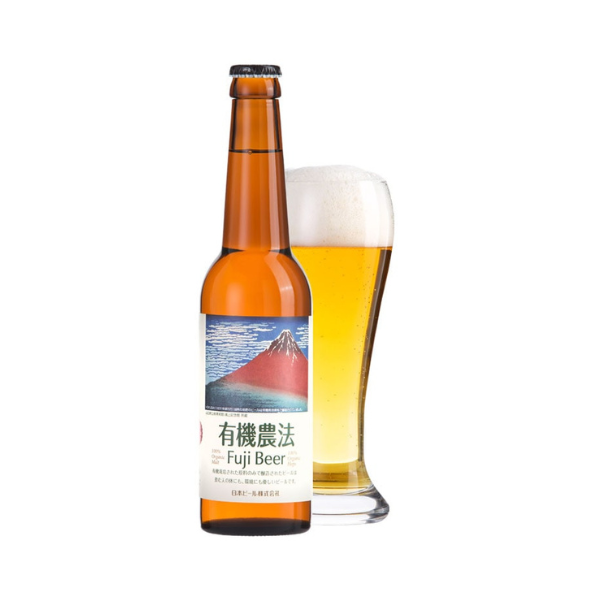 日本ビール 有機農法 Fuji Beer