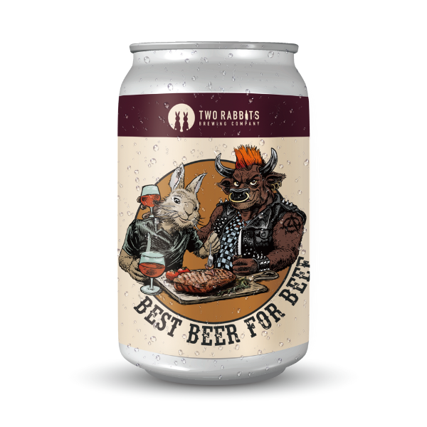 TWO RABBITS BREWING COMPANY BEST BEER FOR BEEF
