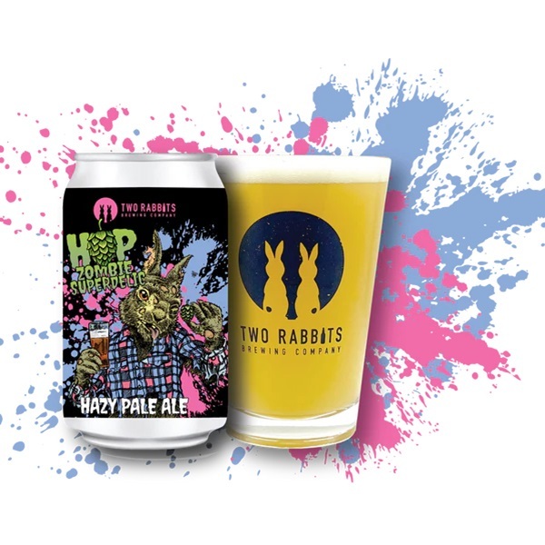 TWO RABBITS BREWING ホップゾンビ スーパーデリック ヘイジーペールエール