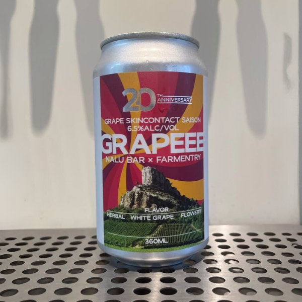FARMENTRY GRAPEEE - Grape Skin Contact Saison #2