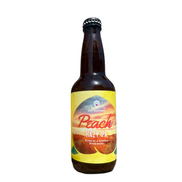 羽後麦酒 Peach HAZY IPA