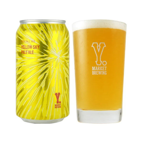 Y.MARKET BREWING YELLOW SKY PALE ALE