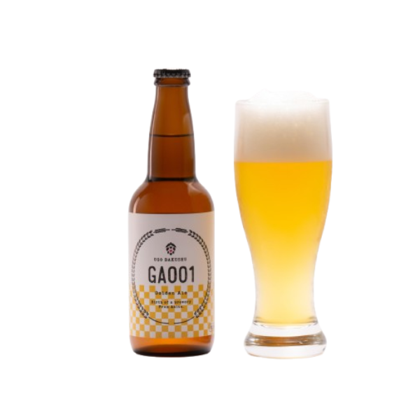 羽後麦酒 GA001 Golden Ale