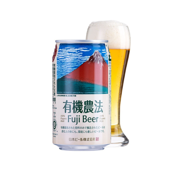 日本ビール 有機農法 Fuji Beer