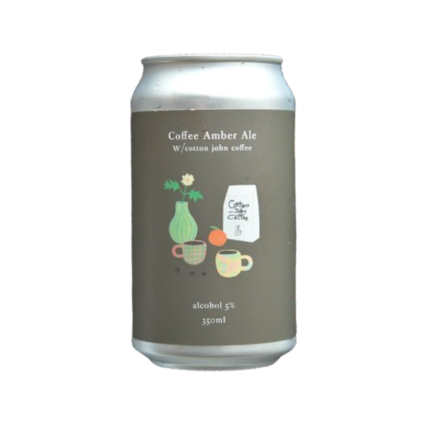 GOGOSHIMA BEER FARM gogoshima Amber Ale w/cotton john coffee