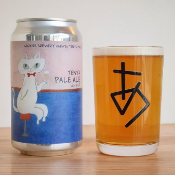 あおぞらブルワリー博多店屋町 【保護猫チャリティ缶】TENYA PALE ALE