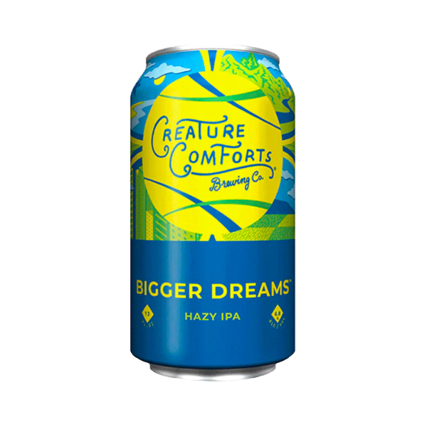 CREATURE COMFORTS BREWING Bigger Dreams Hazy IPA