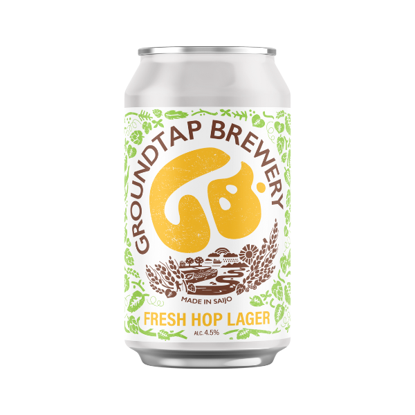 GROUNDTAP BREWERY GROUNDTAP FRESH HOP LAGER