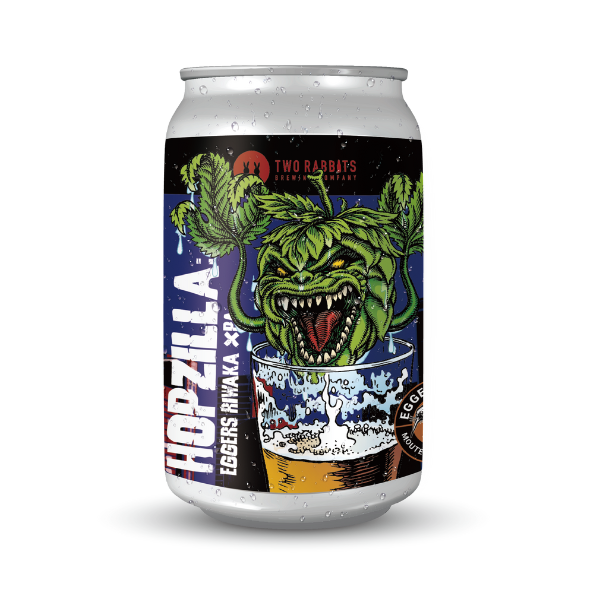 TWO RABBITS BREWING COMPANY HOPZILLA: EGGERS RIWAKA