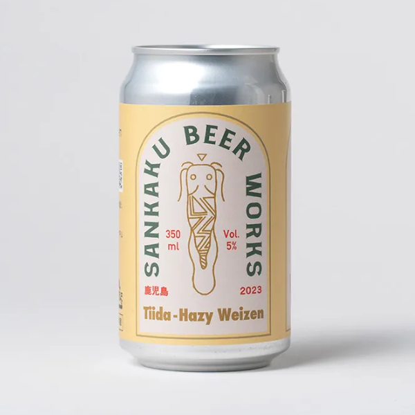 SANKAKU BEER WORKS Tiida-Hazy Weizen