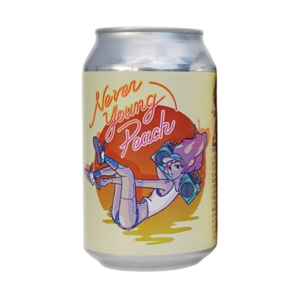 Derailleur Brew Works Never Young Peach