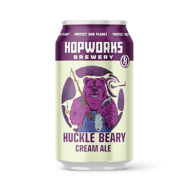 HOPWORKS URBAN BREWERY Hucklebeary Cream Ale