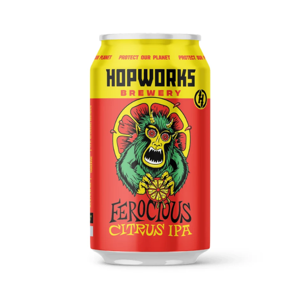 HOPWORKS URBAN BREWERY Ferocious Citrus IPA