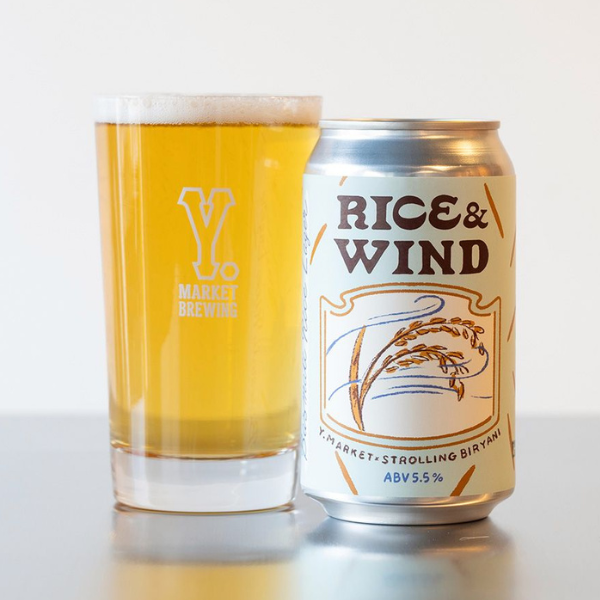 Y.MARKET BREWING RICE and WIND