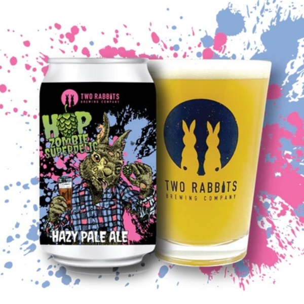 TWO RABBITS BREWING COMPANY ホップゾンビ スーパーデリック ヘイジーペールエール