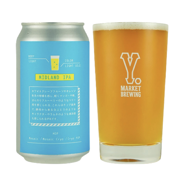 Y.MARKET BREWING MIDLAND IPA
