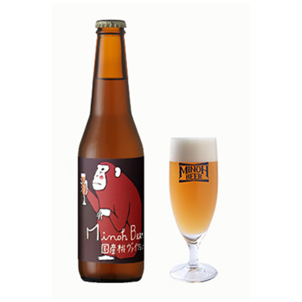 箕面ビール 国産桃ヴァイツェン（清水白桃Ver.）