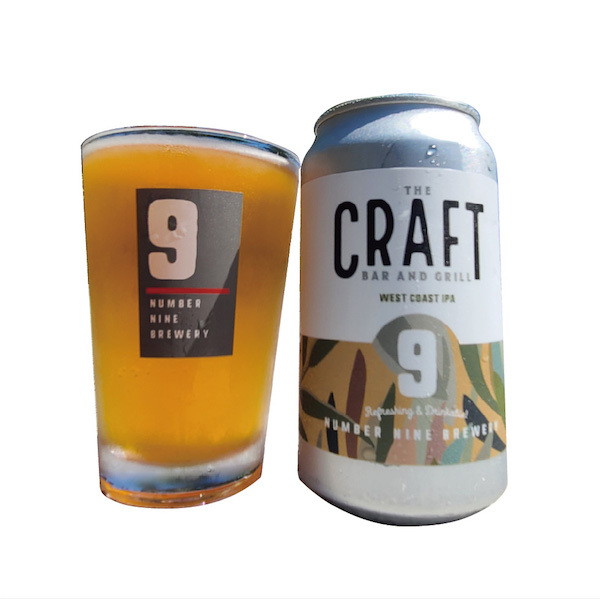 Number Nine Brewery West Coast IPA
