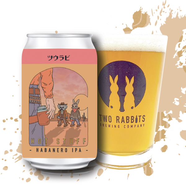 TWO RABBITS BREWING ツウラビ HOT STUFF Habanero IPA