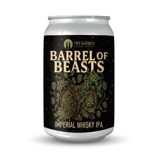 TWO RABBITS BREWING COMPANY バレル オブ ビースト:インペリアル ウィスキー IPA(長濱浪漫ビールコラボ)