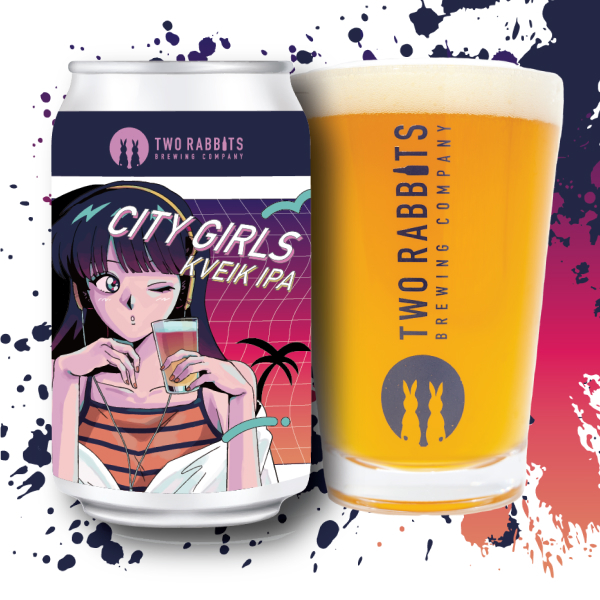 TWO RABBITS BREWING シティ ガールズ クヴェイク IPA