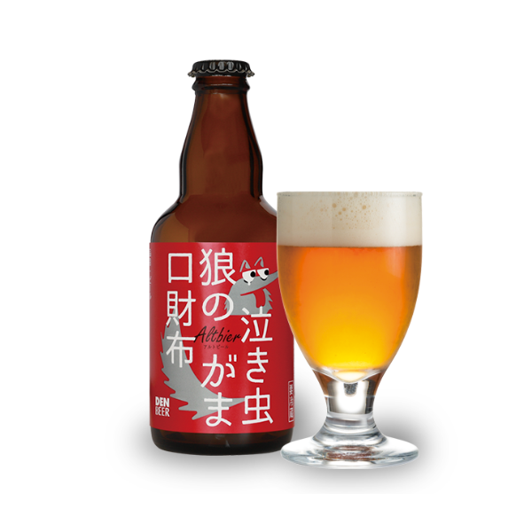 安城デンビール 泣き虫狼のがま口財布