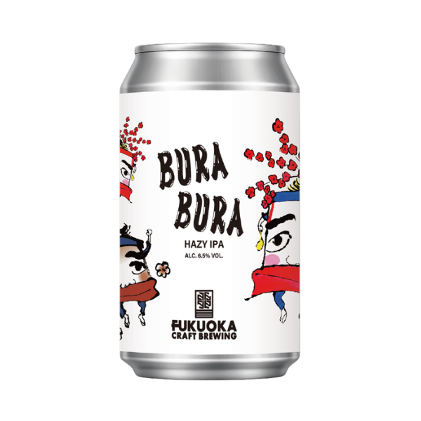 FUKUOKA CRAFT BREWING BURABURA HAZY IPA