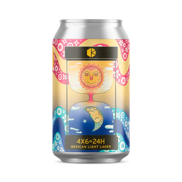 京都醸造 4x6=24H メキシカンライトラガー編 (Shirokujichu - Mexican Light Lager)