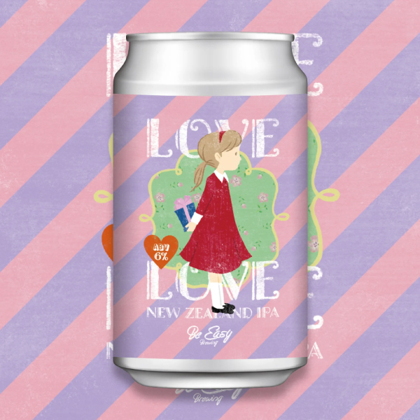 BE EASY BREWING love love