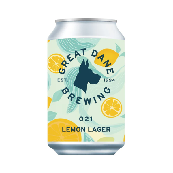 GREAT DANE BREWING LEMON LAGER
