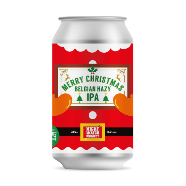 Far Yeast Brewing NIGHT WATCH PROJECT MERRY CHRISTMAS BELGIAN HAZY IPA