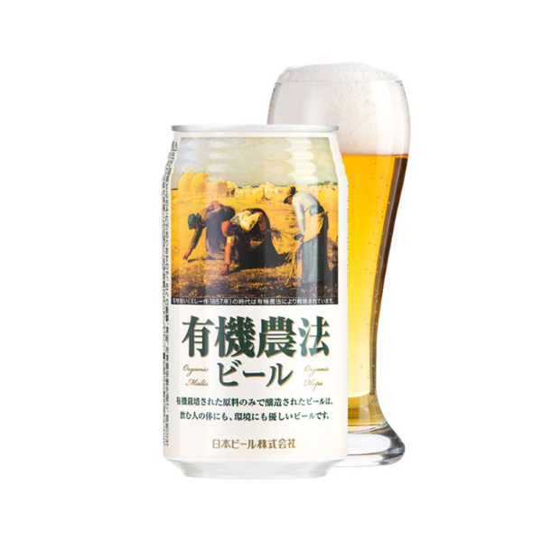 日本ビール 有機農法ビール（ミレー）