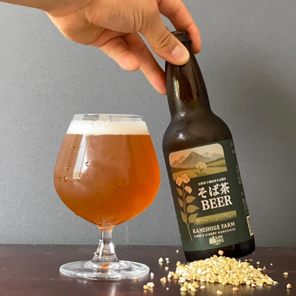 FARM&CIDERY KANESHIGE そば茶ビール